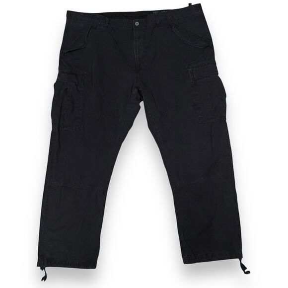 Polo Ralph Lauren Utility Cargo Pants 46x32 Classic Fit Surplus Military Black - Picture 5 of 16